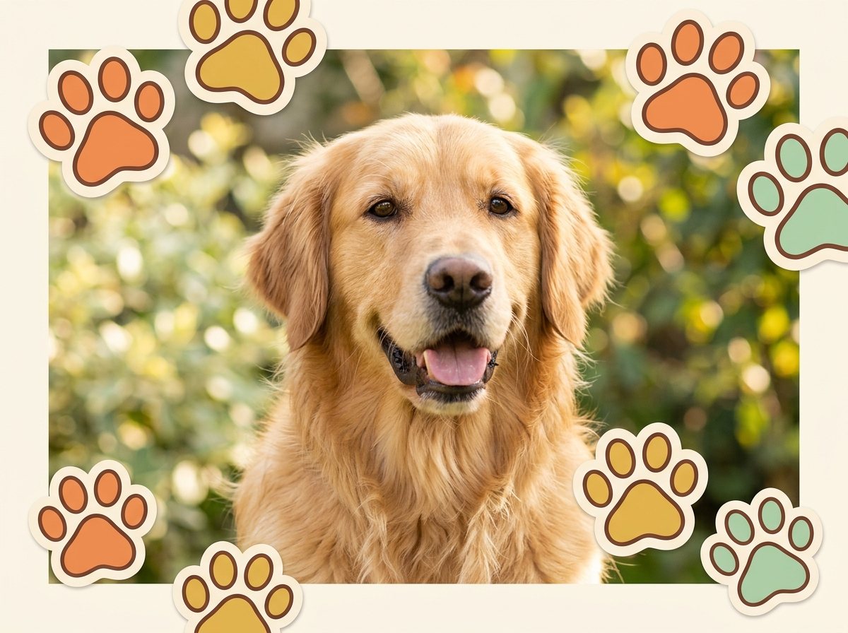 Golden retriever Zeytin