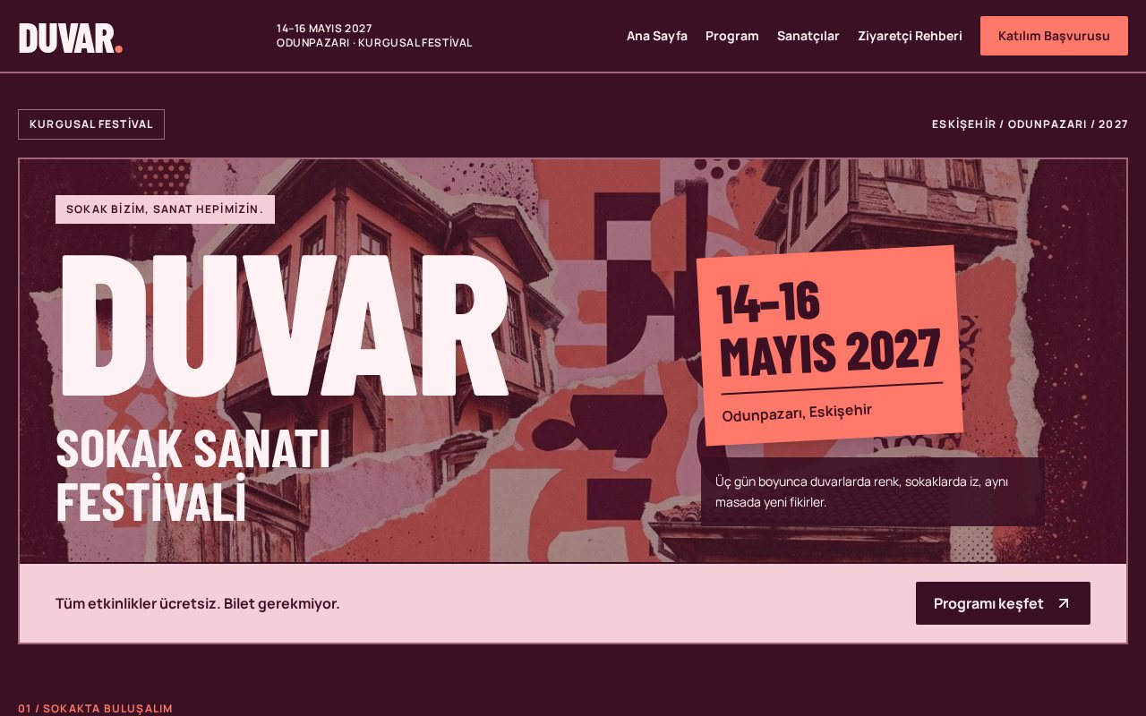 Duvar: sokak sanatı festivali şablonu önizlemesi